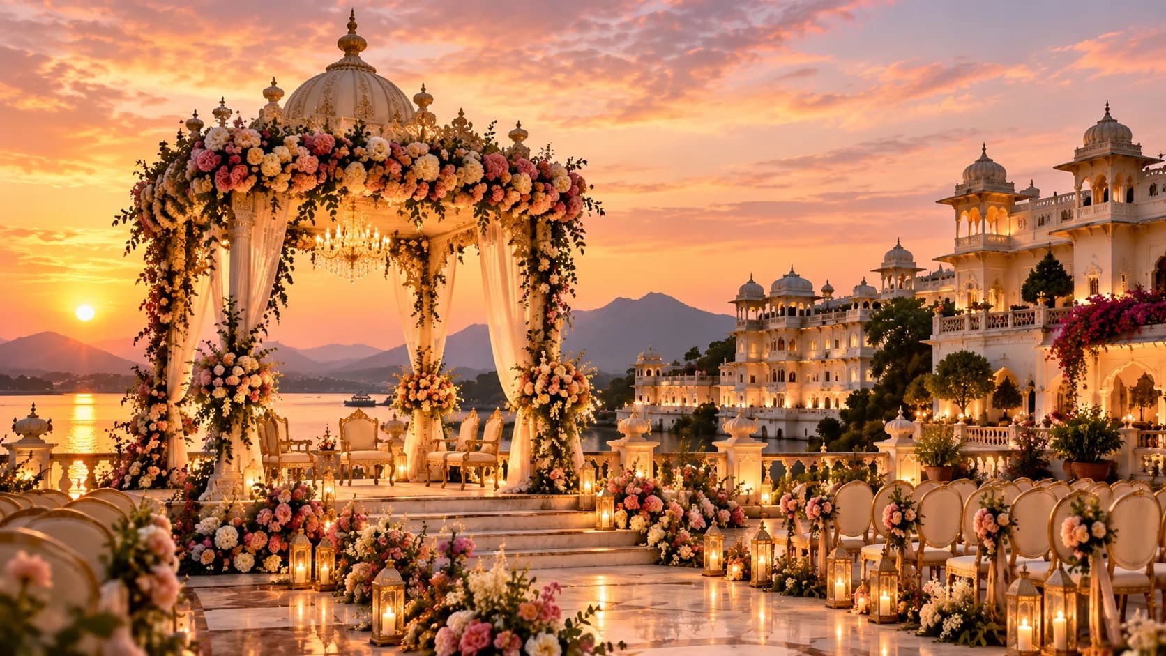Jagmandir Island Palace (HRH Group) - Destination wedding venue in Udaipur