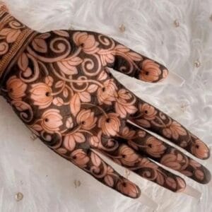 Floral Mehndi Design | Rasm Wedding